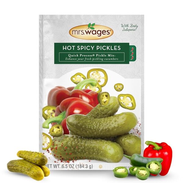 Mrs. Wages Pickle Mix Hot & Spicy Packet